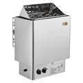 Sauna Heater, 6KW 240V Electric Sauna Stove, Dry Steam Bath Saunas Stove with Pre-Drilled Bracket, Fit 176.5 to 317.8 CU.FT Saunas Rooms, Steam Bath Stoves for Home, Commercial, Leisure Venues