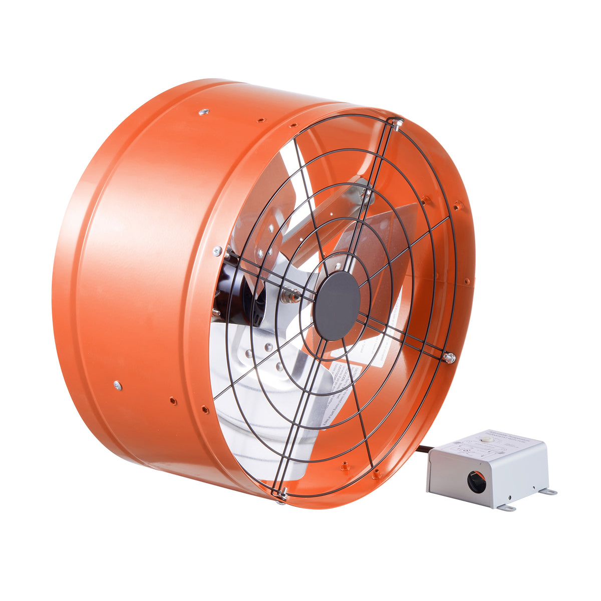 15 Inch Gable Mount Fan 1650 CFM Attic Exhaust Fan with Adjustable Thermostat