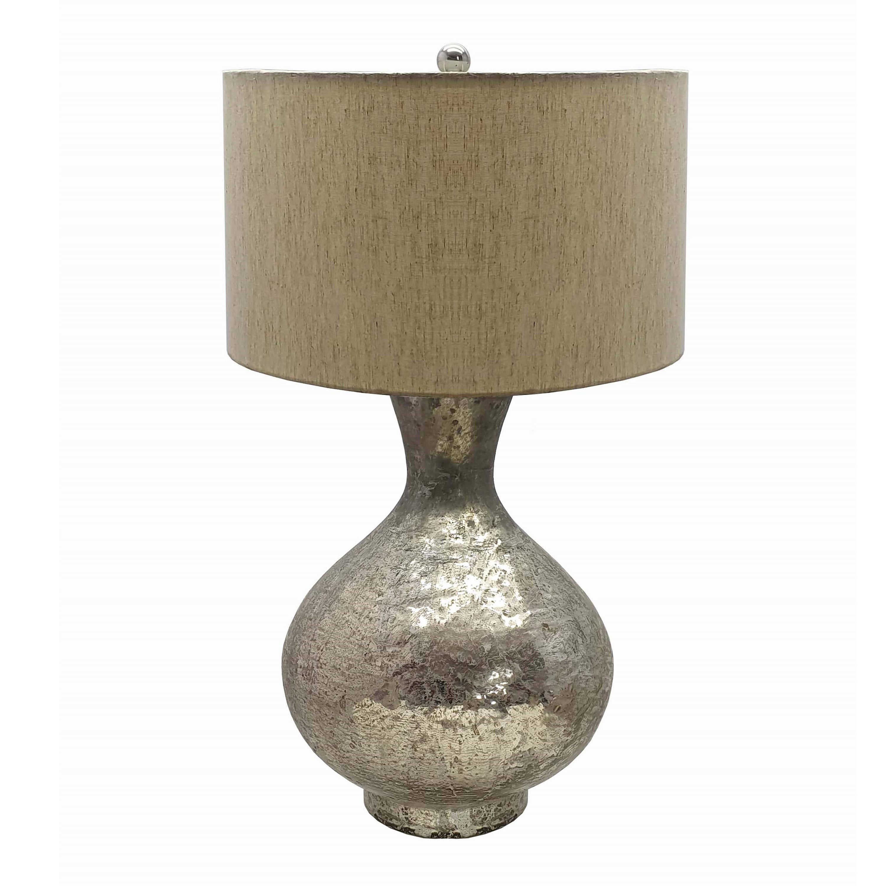 D15x23' Glass Table Lamp Bottel Shape