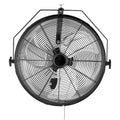 18 Inch Industrial Wall Mount Fan 3 Speed 4000 CFM Garage Workshop Fan