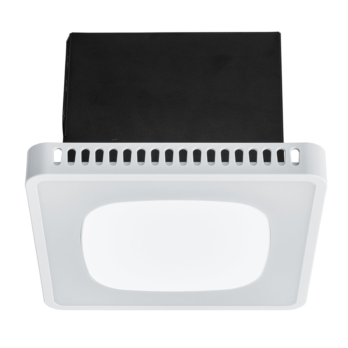 Bathroom Exhaust Fan, 80-110-130 CFM Bathroom Vent with Seven Colors RGB Lights, 1.5 Sones Low-Noise, Premium DC Motor Ceiling Fan for KTV Laundry Room, Storage Room, Ventilation, White