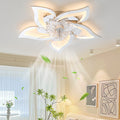 27In Ceiling Fan with Lights Remote Control Dimmable LED,6 Gear Wind Speed Fan Light