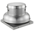 Roof Exhaust Fan, Attic Vent Fan with High-Power Motor, 21 inch Fan Base Heavy-Duty Aluminum Alloy, Speed Control Adjustable Airflow 900/1500 CFM, Compact for Garage,Kitchen,Bathroom, Silver