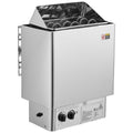 Sauna Heater, 4.5KW 240V Electric Sauna Stove, Dry Steam Bath Saunas Stove with Pre-Drilled Bracket, Fit 105 to 210 CU.FT Saunas Rooms, Steam Bath Stoves for Home, Commercial, Leisure Venues