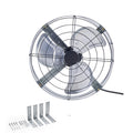 15 Inch Gable Mount Fan 1300 CFM Attic Exhaust Fan with Adjustable Thermostat
