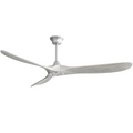 60 Inch Modern Ceiling Fan With 6 Speed Remote Control 3 Solid Wood Blade For Living Room