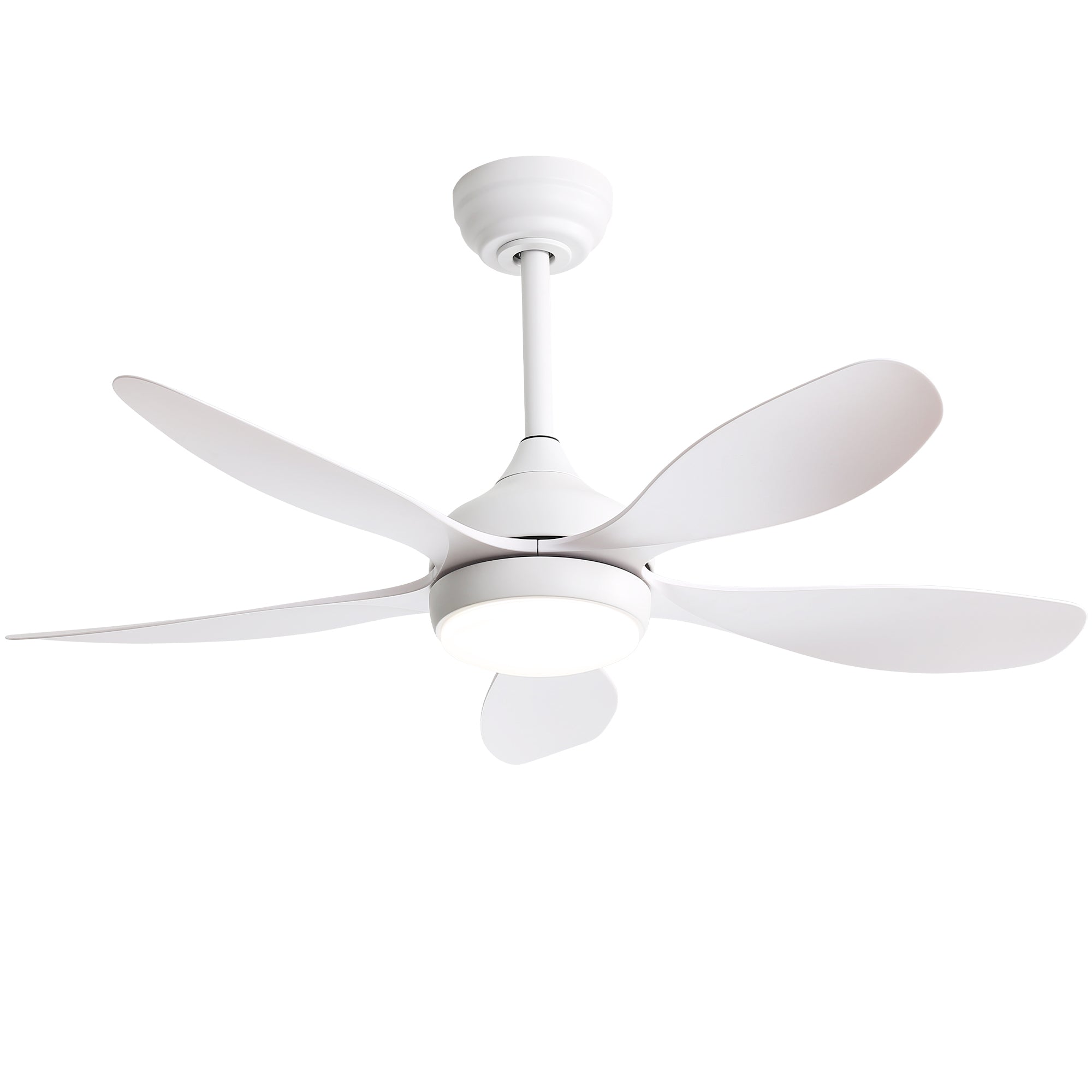 42 Inch Ceiling Fan with Light and Remote Control 6 Speeds DC Reversible Motor