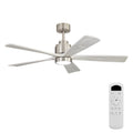 52 Inch Ultra Quiet Reversible Ceiling Fan with Light - Dimmable LED, Memory & Timer for Large Room